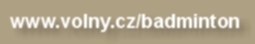 www.volny.cz/badminton